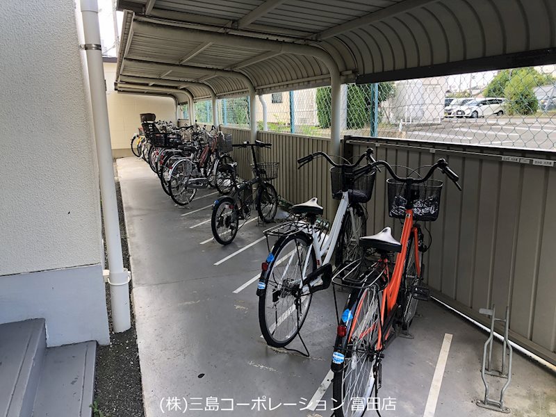 城第一マンション 駐輪場