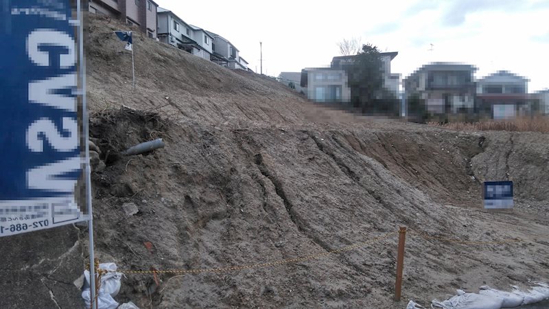茨木市南春日丘3丁目　売土地   現地写真