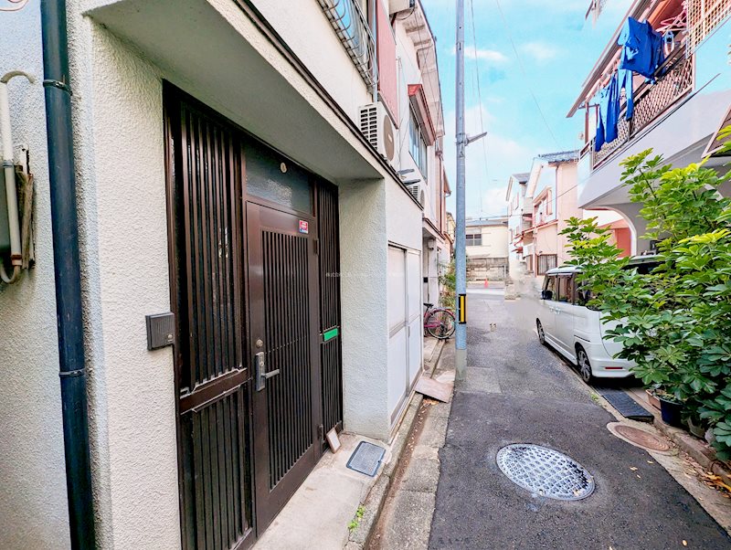 摂津市正雀4丁目　売土地 現地写真（前面道路含む現地写真）