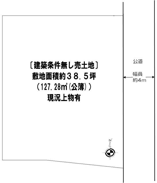 東香里元町売土地 ◆第一種低層住居専用地域の閑静な住宅地内