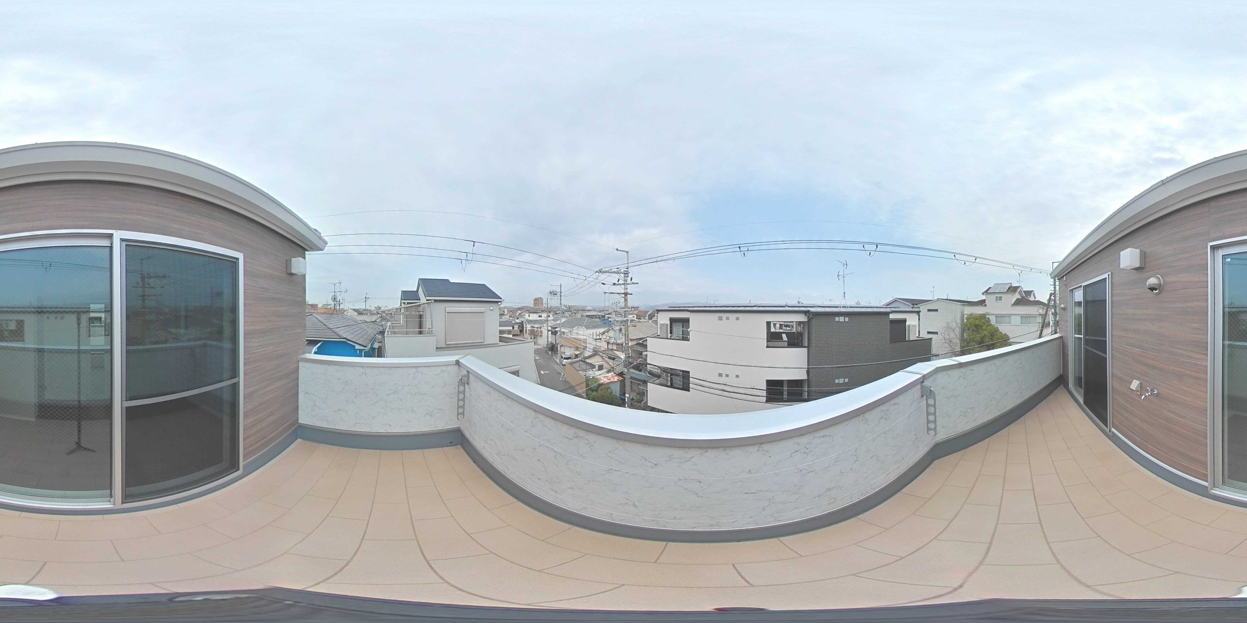 見晴らしの良い眺望です