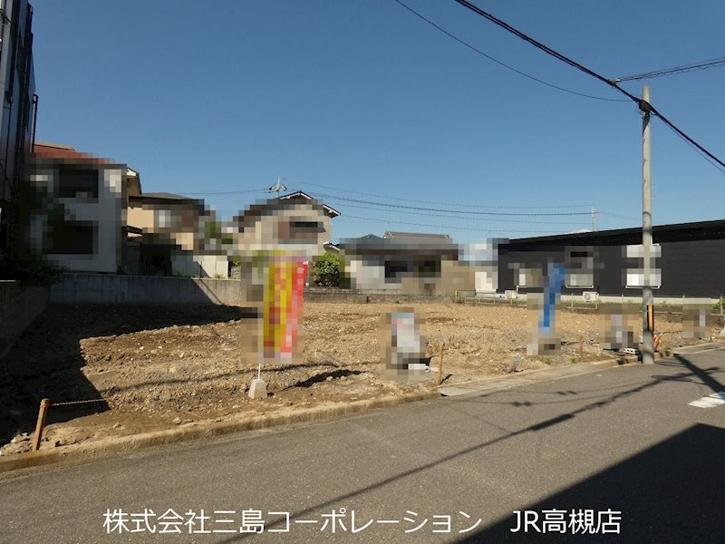 高槻市郡家本町　新築一戸建1号地 現地写真（前面道路含む現地写真）