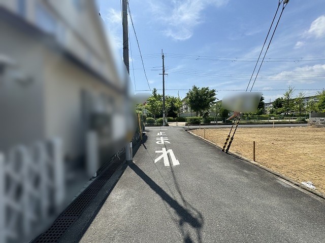 高槻市柳川町2丁目　売土地　A号地 前面道路含む