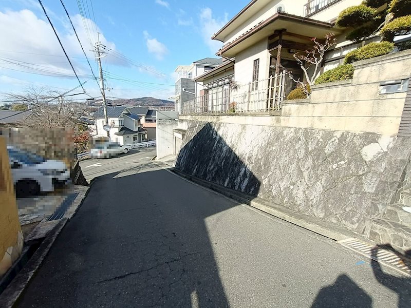 高槻市浦堂本町　売土地 現地写真（前面道路含む現地写真）
