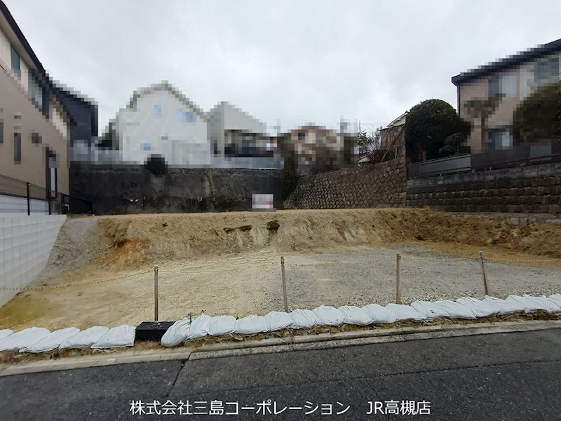 高槻市天神町2丁目　売土地2号地 現地写真（前面道路含む現地写真）