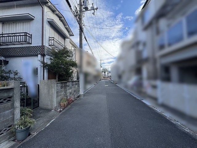 高槻市栄町2丁目　売土地 前面道路幅員　約5.0ｍ　前面道路接道　約7.2ｍ
