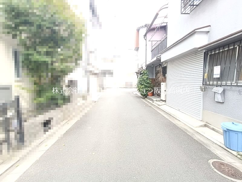 高槻市高西町 売土地 現地写真（前面道路含む現地写真）