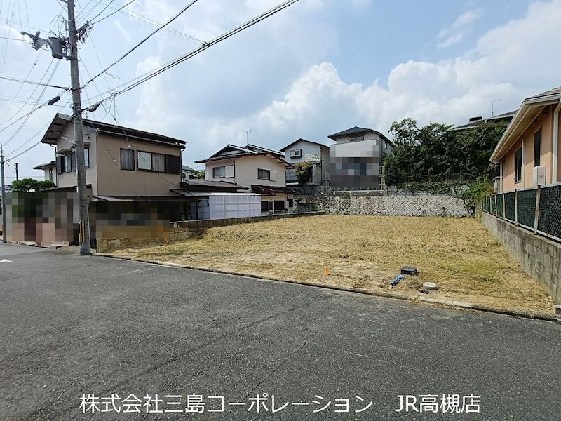 高槻市日吉台二番町　売土地2号地 現地写真（前面道路含む現地写真）