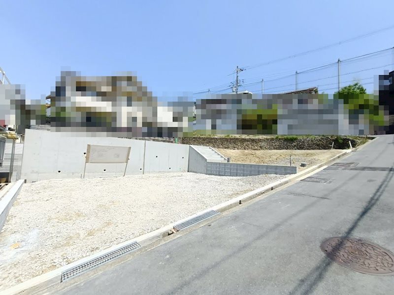 茨木市北春日丘2丁目　売土地  1号地 現地写真