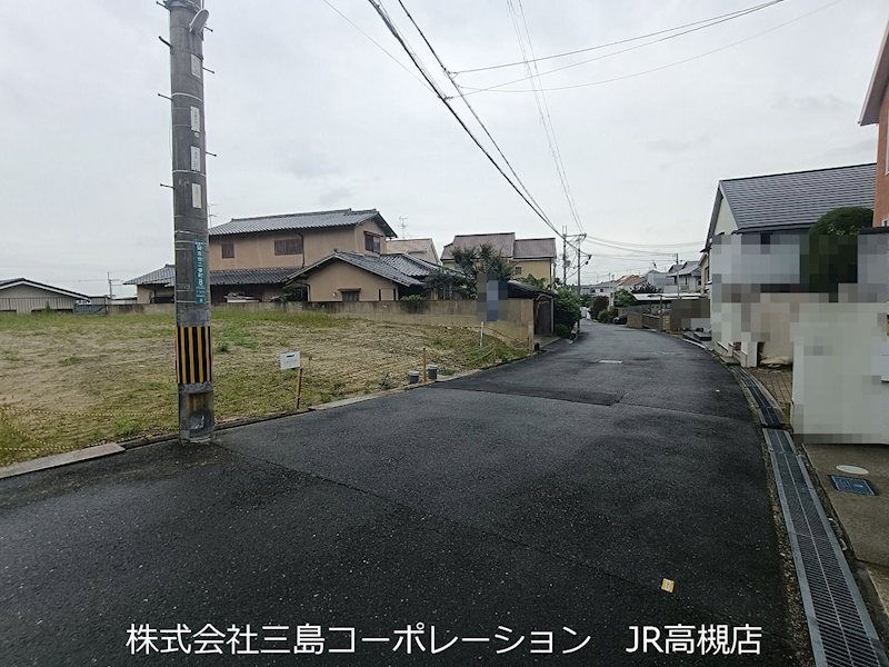 高槻市日吉台二番町　新築一戸建2号地 現地写真（前面道路含む現地写真）