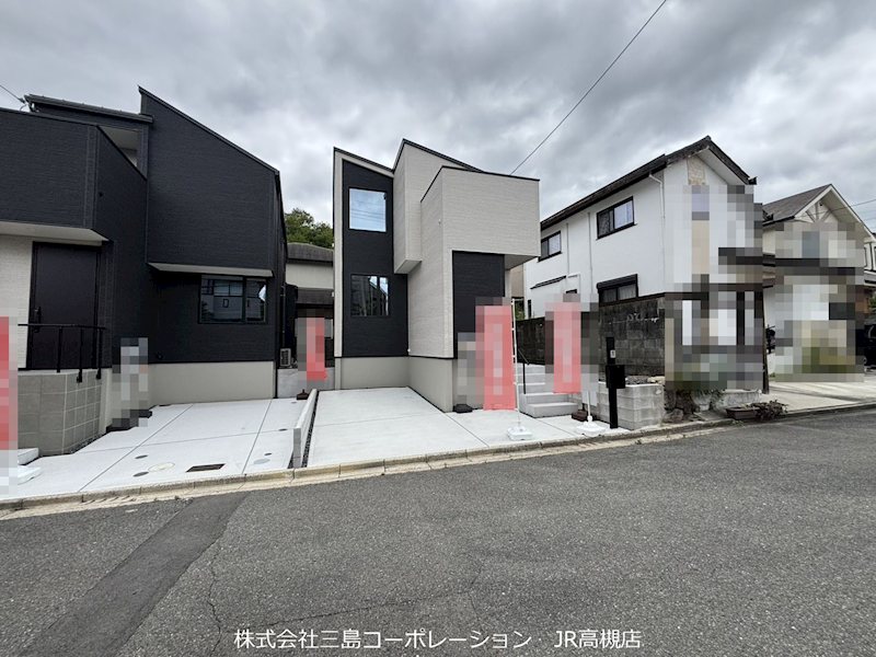 高槻市南平台2丁目　新築一戸建B号地 現地写真（前面道路含む現地写真）