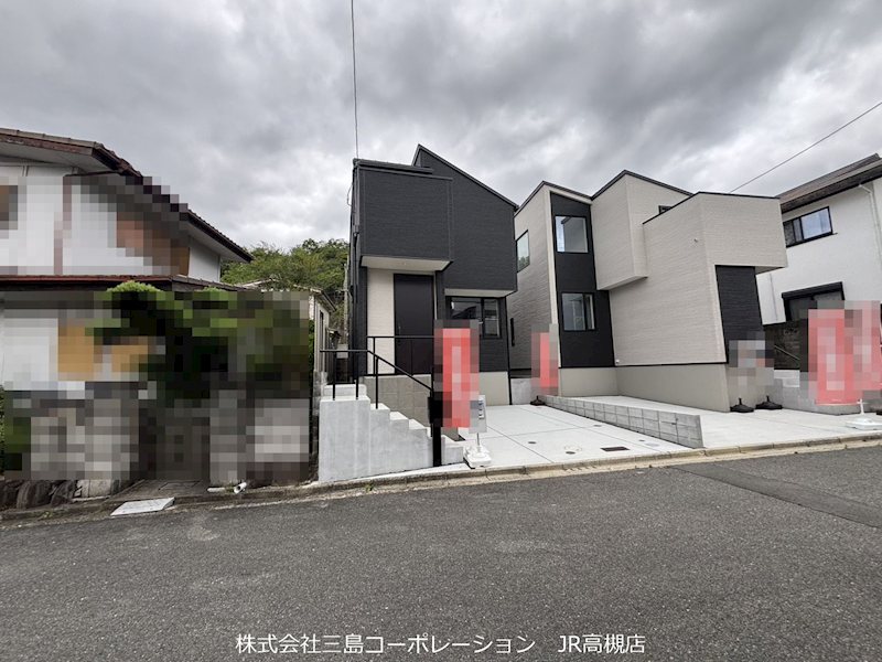 高槻市南平台2丁目　新築一戸建B号地 現地写真（前面道路含む現地写真）