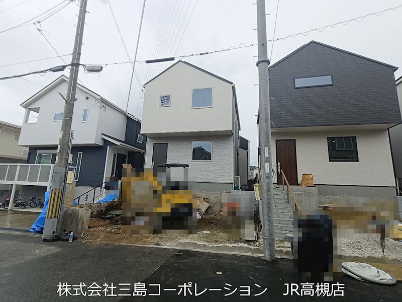 高槻市安岡寺町2丁目　新築一戸建2号地 現地写真（前面道路含む現地写真）