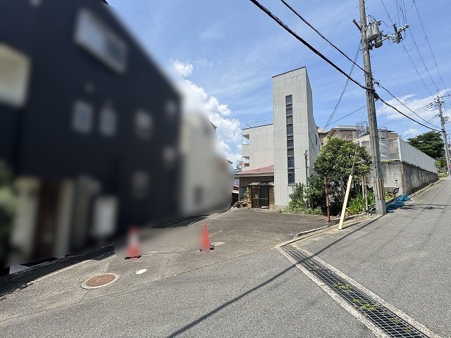 高槻市塚原1丁目　売土地 現地