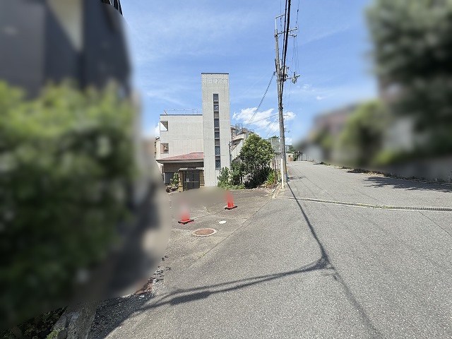 高槻市塚原1丁目　売土地 現地