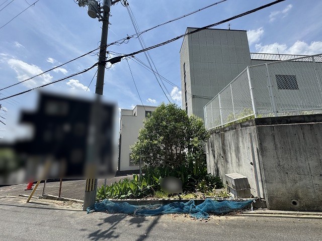 高槻市塚原1丁目　売土地 現地