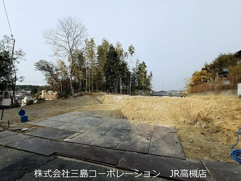 高槻市別所本町　新築一戸建2号地 現地写真（前面道路含む現地写真）