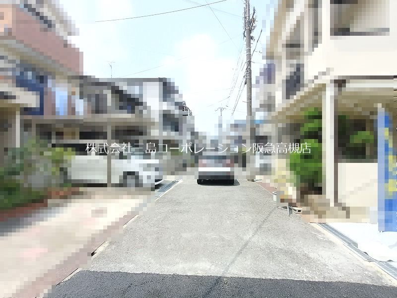 高槻市明野町 新築一戸建 現地写真（前面道路含む現地写真）