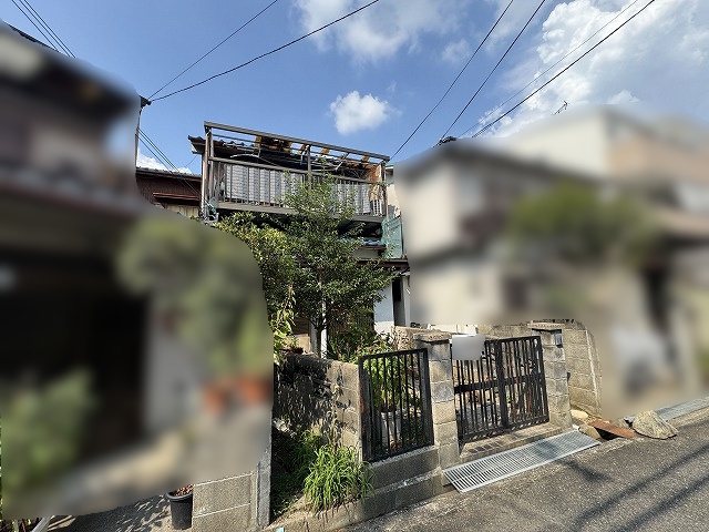 高槻市桜ヶ丘北町　中古一戸建 現地
