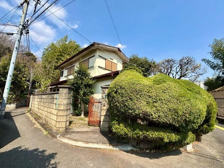 高槻市古曽部町1丁目　売土地 現地写真（前面道路含む現地写真）