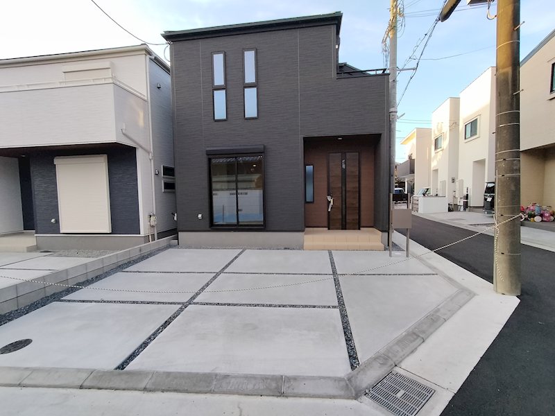茨木市島2丁目　新築一戸建 2号棟 現地写真（前面道路含む現地写真）