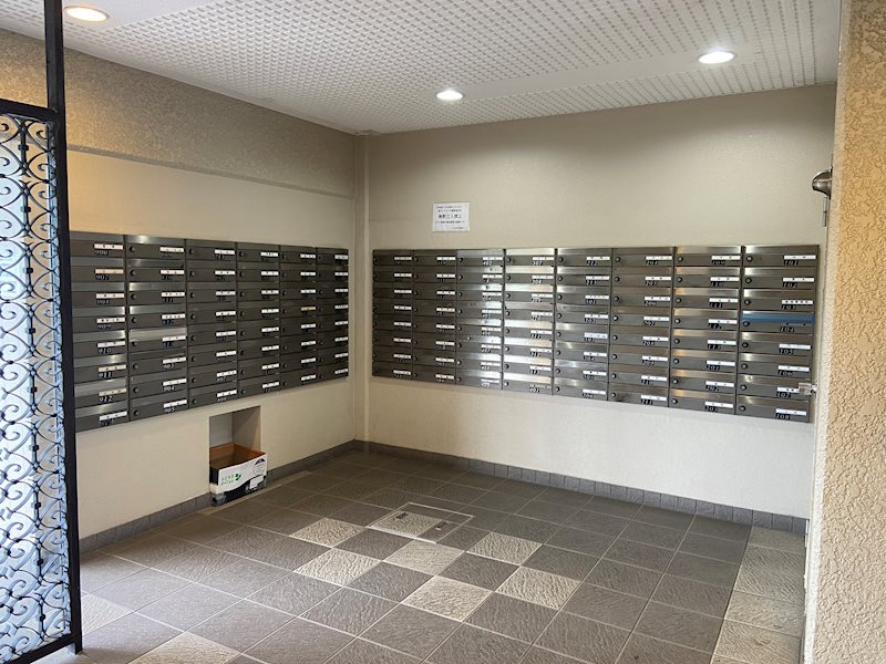 シャルム茨木  郵便受け