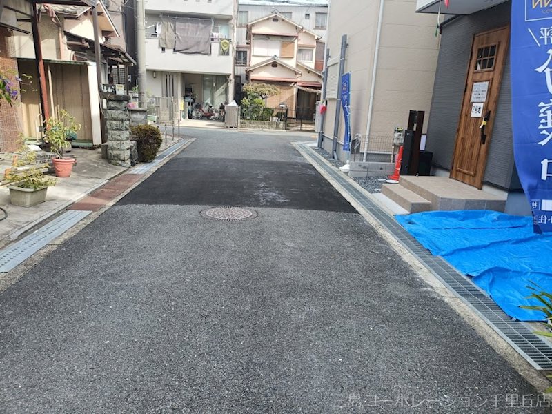 第1南別府町　新築一戸建 2号地  現地写真（前面道路含む現地写真）