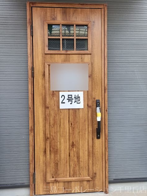 第1南別府町　新築一戸建 2号地  現地写真（玄関）