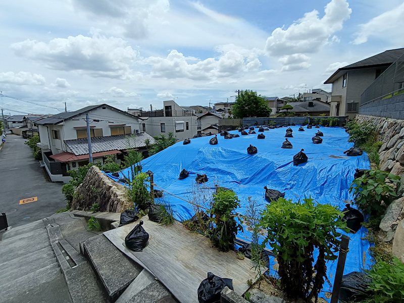 茨木市北春日丘2丁目　売土地   現地写真