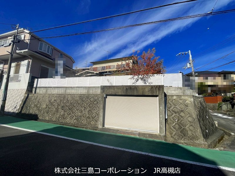 高槻市安岡寺町5丁目　新築一戸建2号地 現地写真（前面道路含む現地写真）