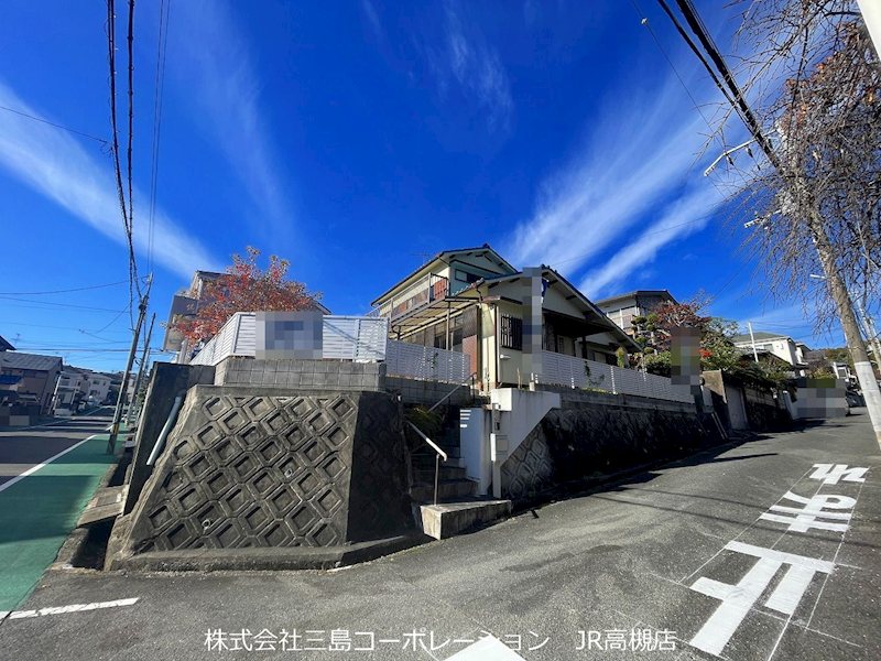 高槻市安岡寺町5丁目　新築一戸建2号地 現地写真（前面道路含む現地写真）