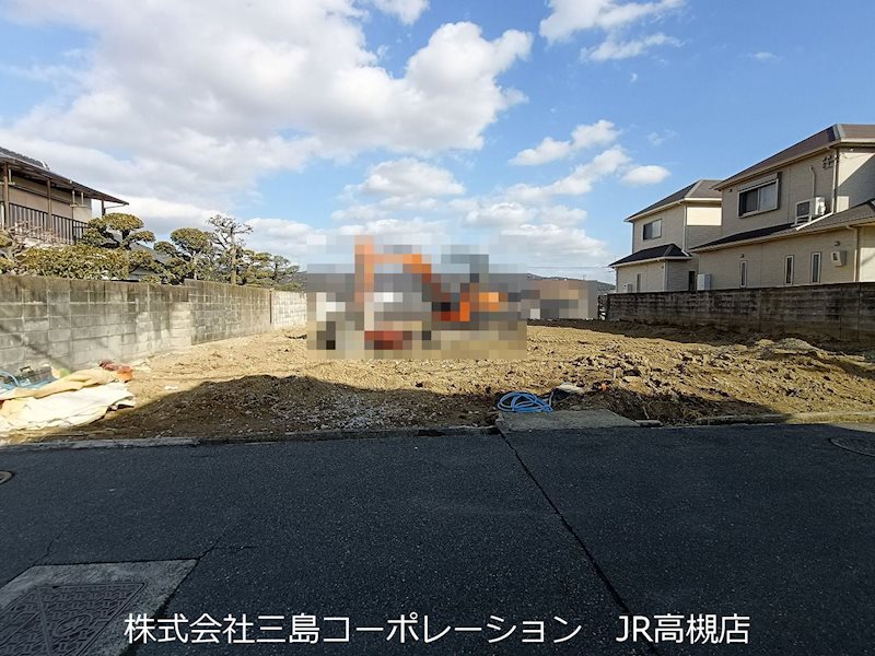 高槻市日吉台三番町　新築一戸建3号地 現地写真（前面道路含む現地写真）