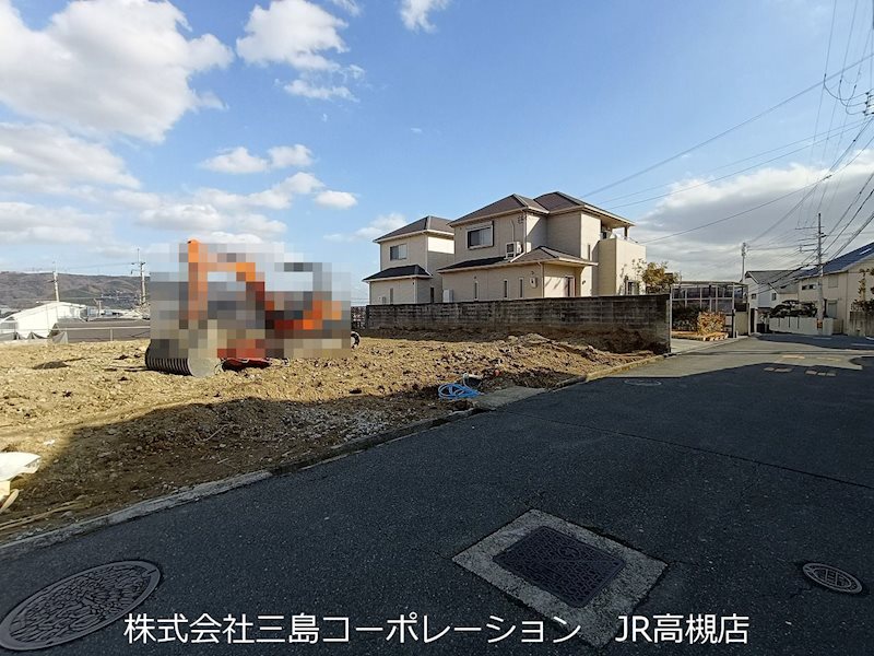 高槻市日吉台三番町　新築一戸建3号地 現地写真（前面道路含む現地写真）