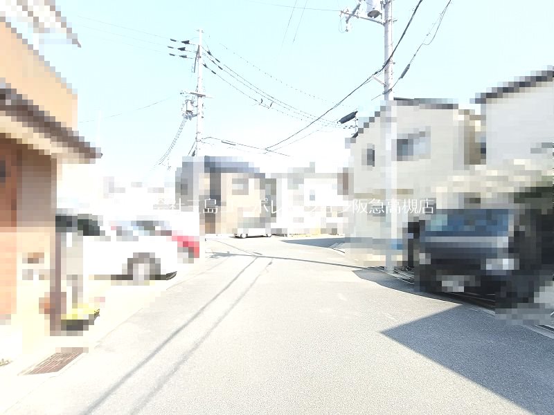 高槻市北大樋町 中古一戸建 現地写真（前面道路含む現地写真）