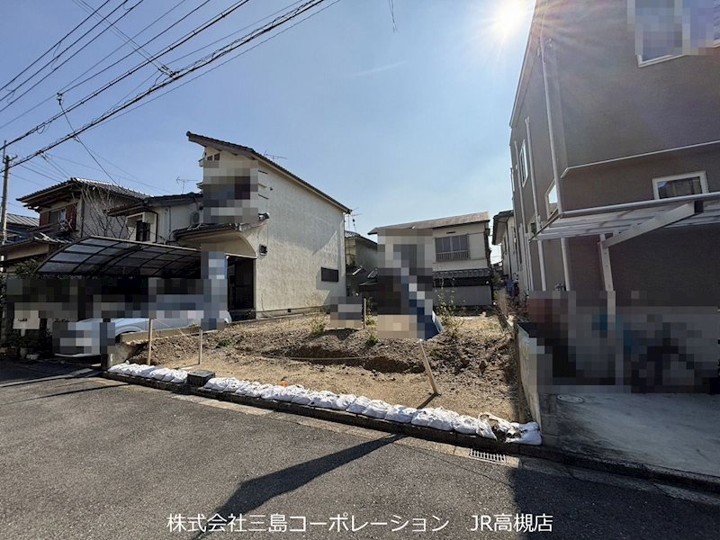 高槻市宮之川原3丁目　建築条件付売土地 現地写真