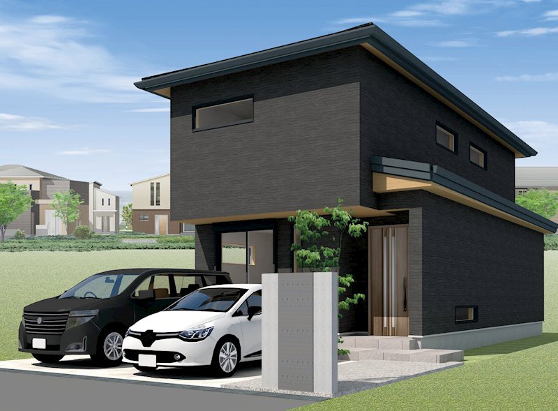 高槻市安岡寺町1丁目　売土地 外観参考プラン