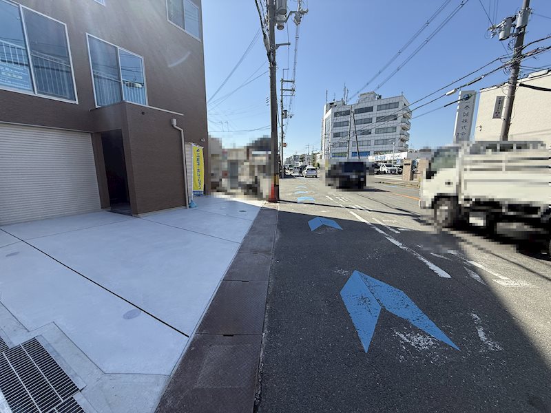 摂津市鳥飼野々1丁目　新築一戸建 現地写真（前面道路含む現地写真）