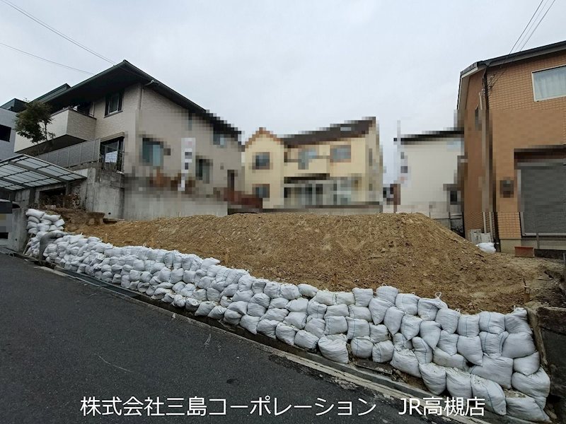 高槻市奥天神町2丁目　売土地 現地写真（前面道路含む現地写真）