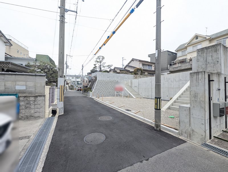 吹田市千里丘中 売土地 2号地   現地写真（前面道路含む現地写真）
