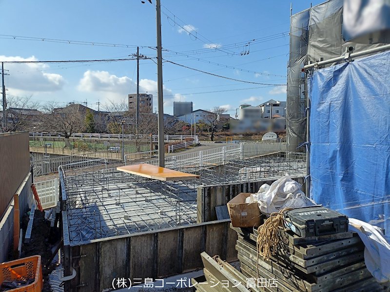 高槻市桜ヶ丘南町　新築一戸建 現地写真