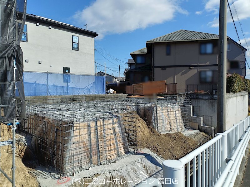 高槻市桜ヶ丘南町　新築一戸建 現地写真