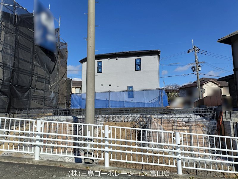 高槻市桜ヶ丘南町　新築一戸建 現地写真