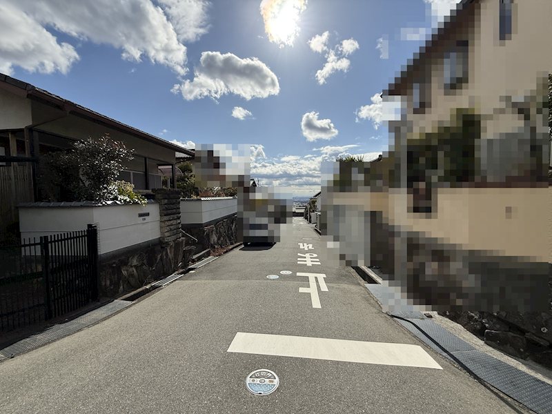 茨木市山手台5丁目　売土地  現地写真