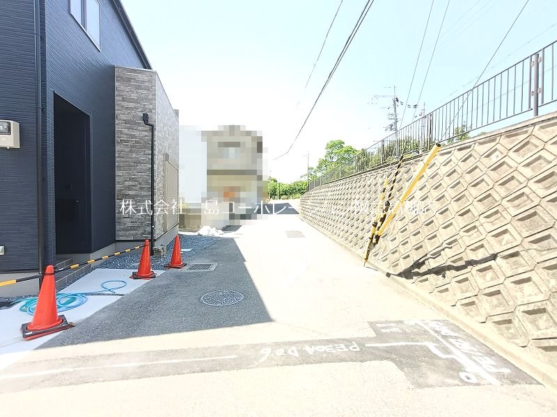 高槻市下田部町2丁目　新築一戸建 現地写真（前面道路含む現地写真）