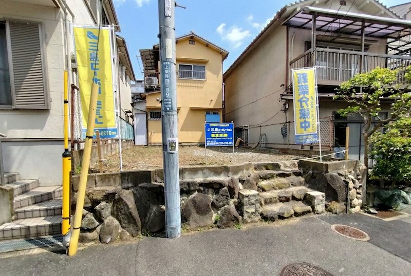 大阪府茨木市上穂積４丁目9番35号付近 現地写真（前面道路含む現地写真）