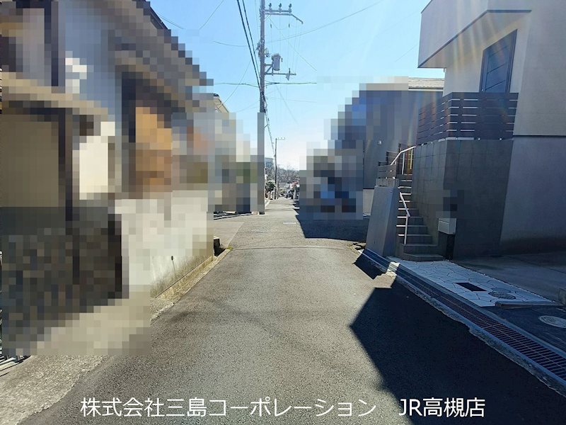 高槻市安岡寺町5丁目　中古一戸建 現地写真（前面道路含む現地写真）