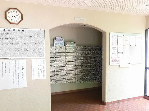 白川高層住宅7号棟 共用部写真（エントランス）