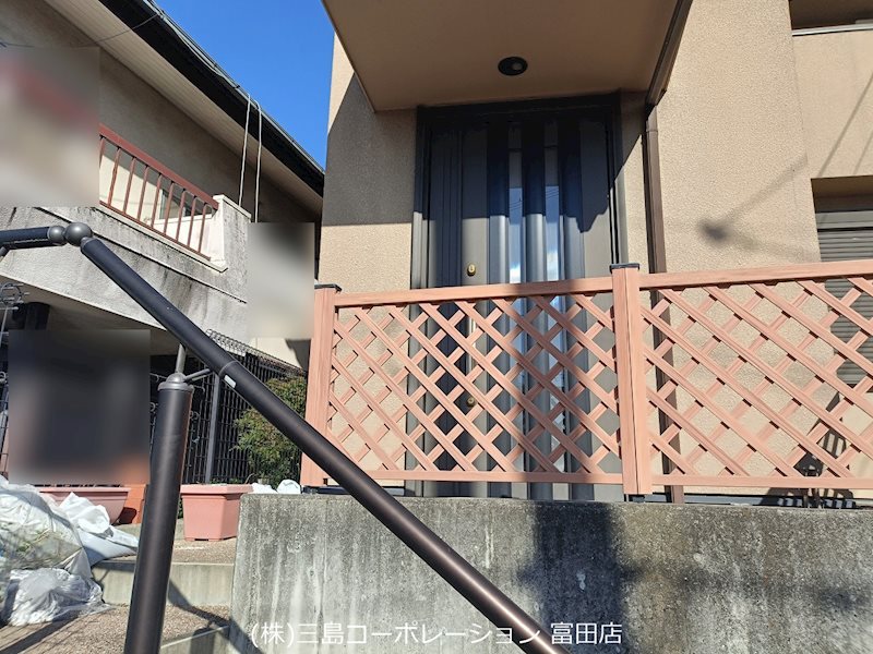 高槻市富田町6丁目　中古一戸建 玄関