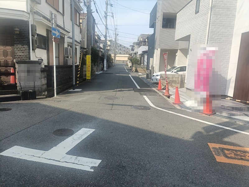 摂津市別府3丁目　新築一戸建 現地写真（前面道路含む現地写真）