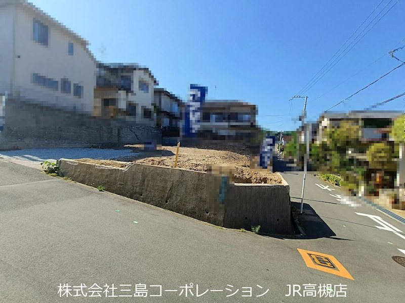高槻市安岡寺町5丁目　売土地3号地 現地写真（前面道路含む現地写真）